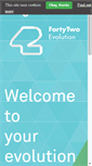 Mobile Screenshot of 42evolution.org